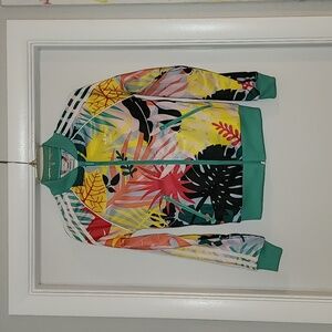 Adidas xxs multi color track jacket
